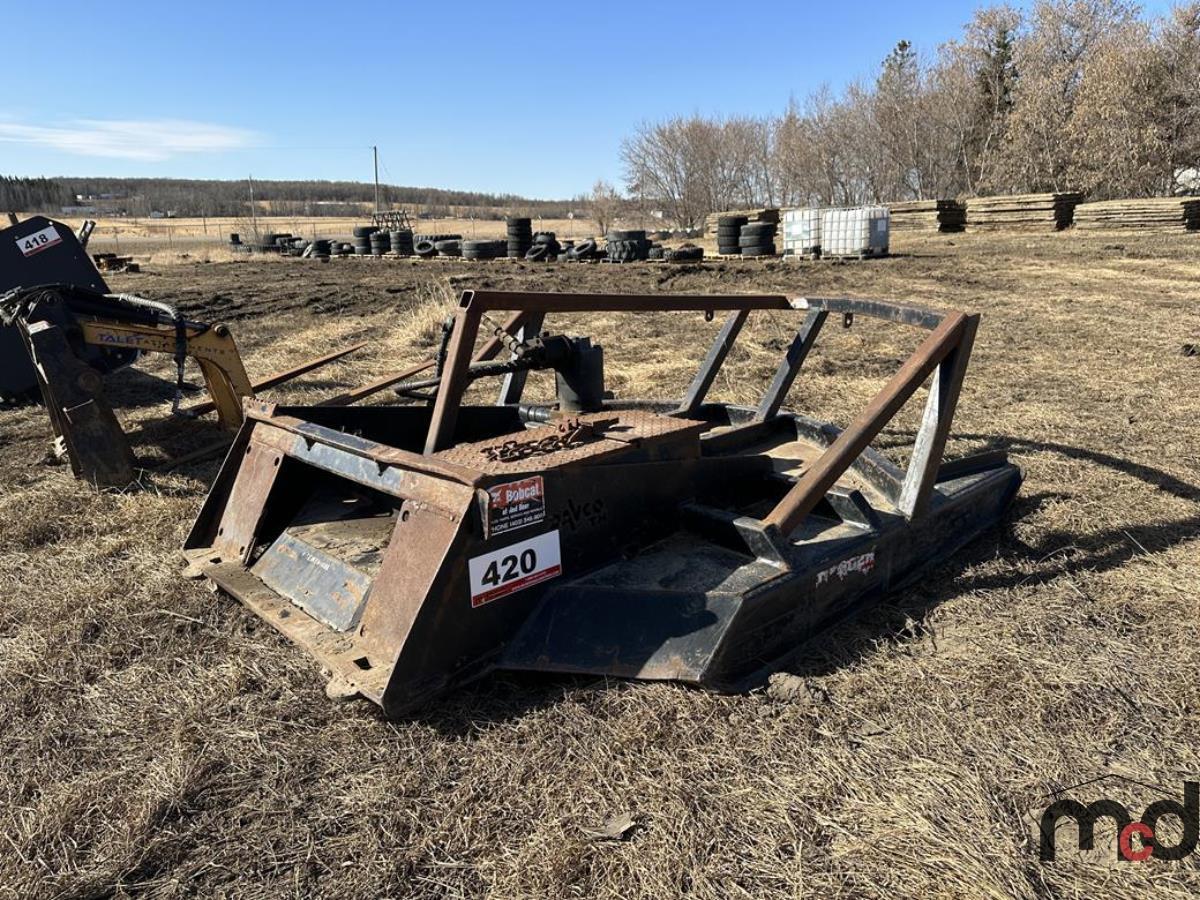 Davco 6' Brush Cutter Skid Steer Attachment